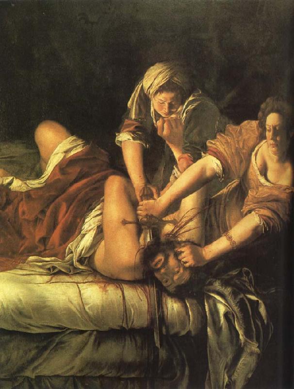 Artemisia gentileschi Judith and Holofernes